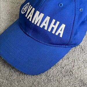 Yamaha Royal Blue Hat with White Embroidered Logo